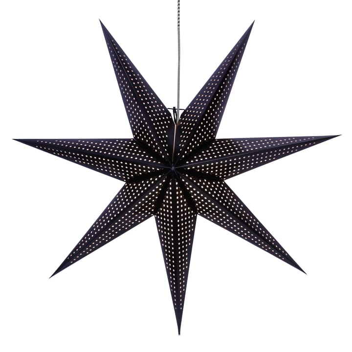Étoile de l'Avent Huss 100 cm - noir - Star Trading