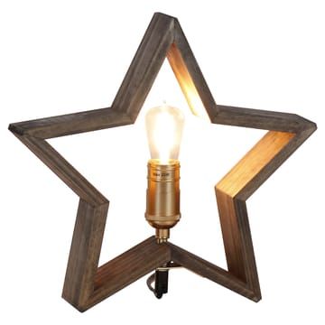 Étoile de l'Avent Lysekil pour la table 29 cm - Marron - Star Trading