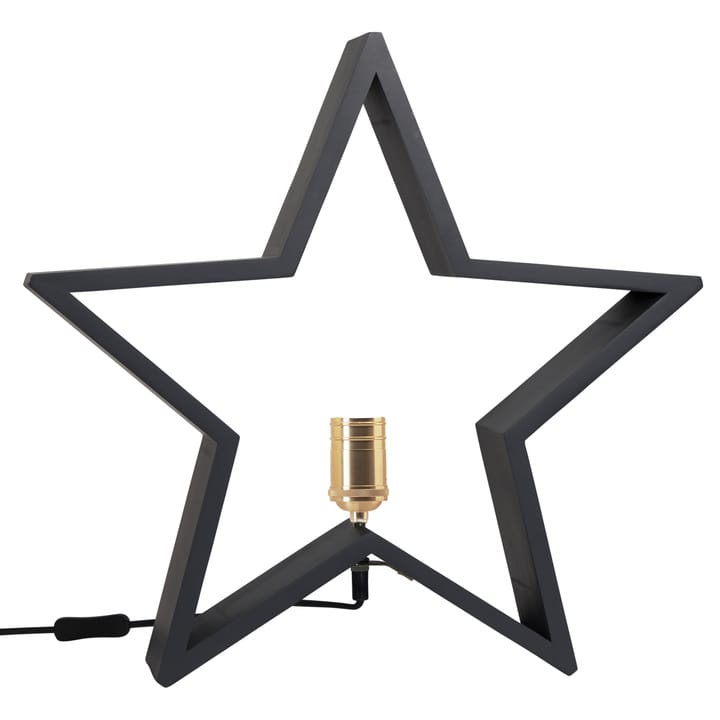 Étoile de l'Avent Lysekil pour la table 48 cm - Gris - Star Trading