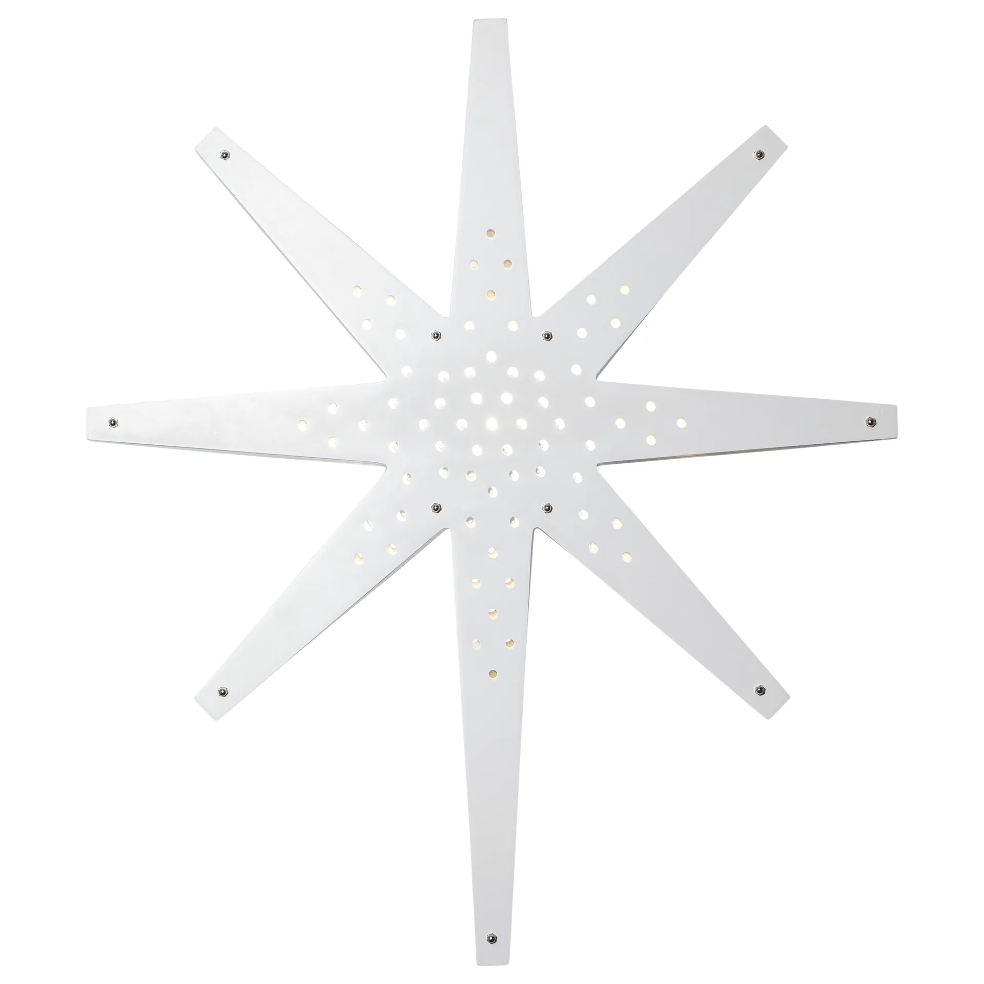 Etoile de l'avent Tall 60x70 cm, Blanc Star Trading