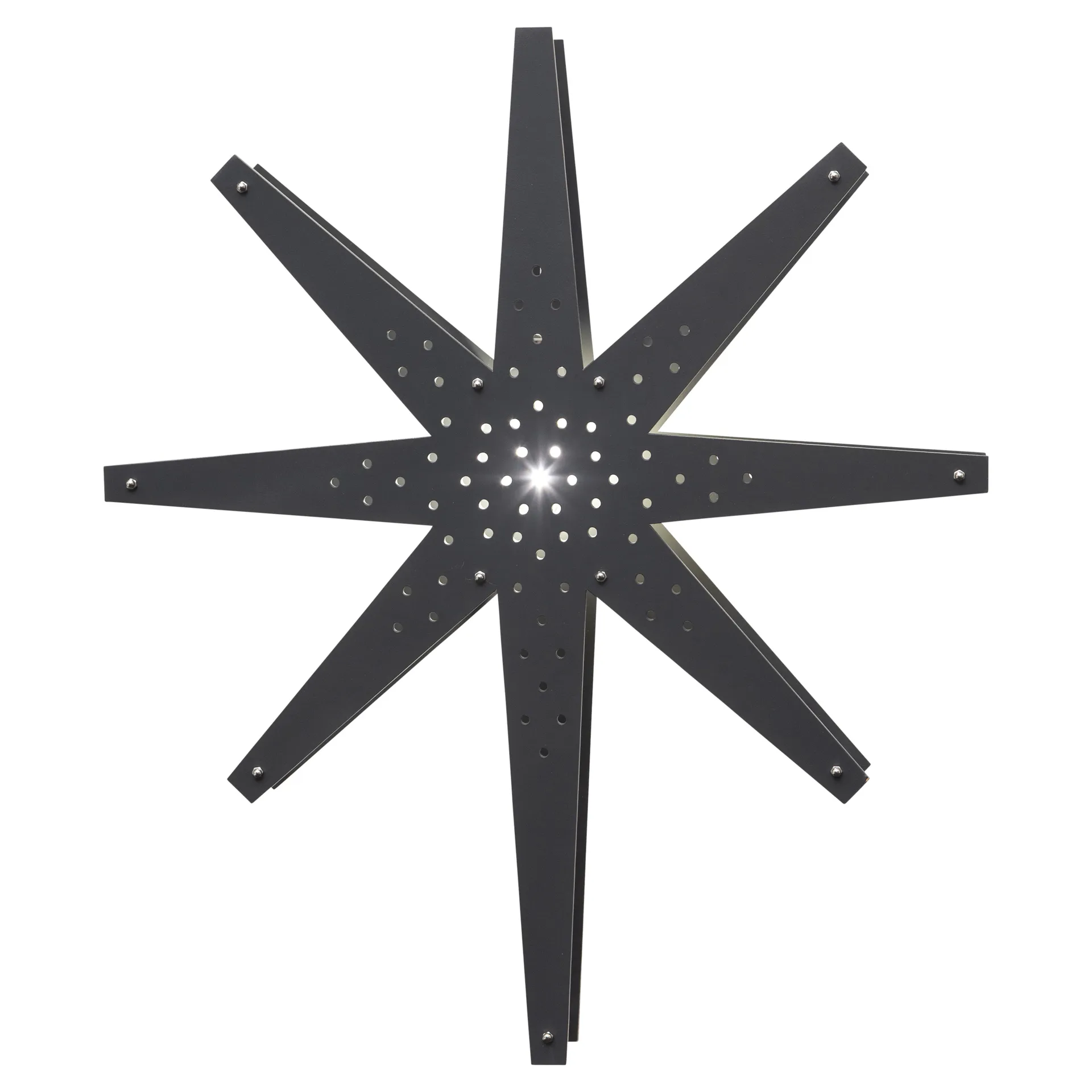 Etoile de l'avent Tall 60x70 cm, Gris graphite Star Trading