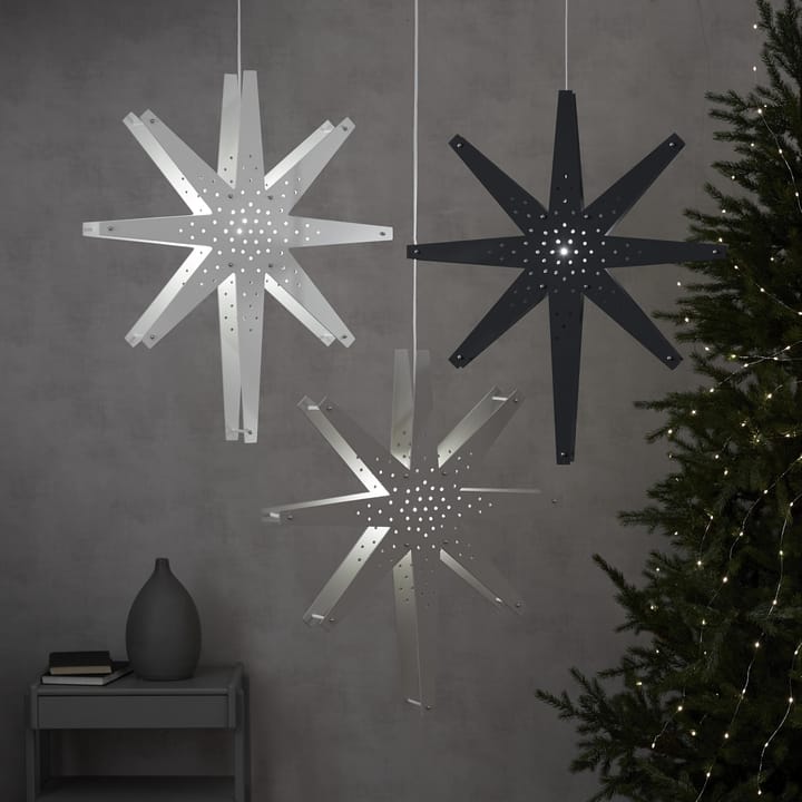 Etoile de l'avent Tall 60x70 cm, Gris graphite Star Trading
