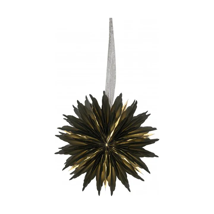 Étoile en papier Dis - Vert, 40x40 cm - Star Trading