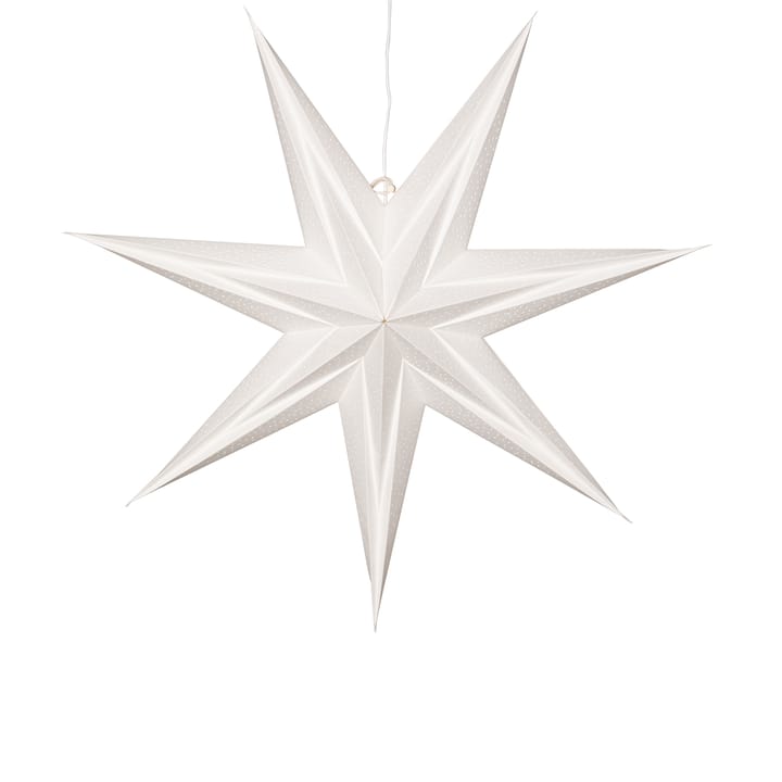 Étoile en papier Holly 60 cm - Blanc - Star Trading