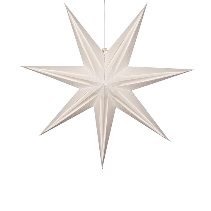 Étoile en papier Holly 75 cm - Blanc - Star Trading