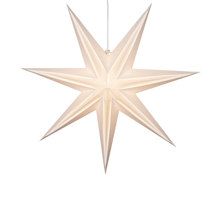 Étoile en papier Holly 75 cm, Blanc Star Trading