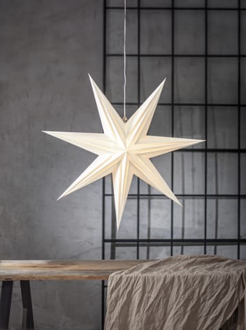 Étoile en papier Holly 75 cm - Blanc - Star Trading