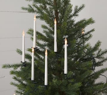 Guirlande lumineuse pour sapin de Noël SlimLine 25 lampes - Blanc - Star Trading
