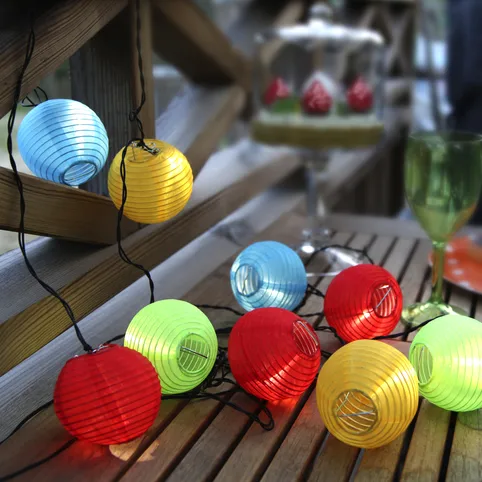 Guirlande lumineuse solaire Festival, Multi Star Trading