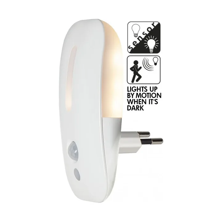 Lampe de nuit LED Functional 5,8 cm - Blanc - Star Trading