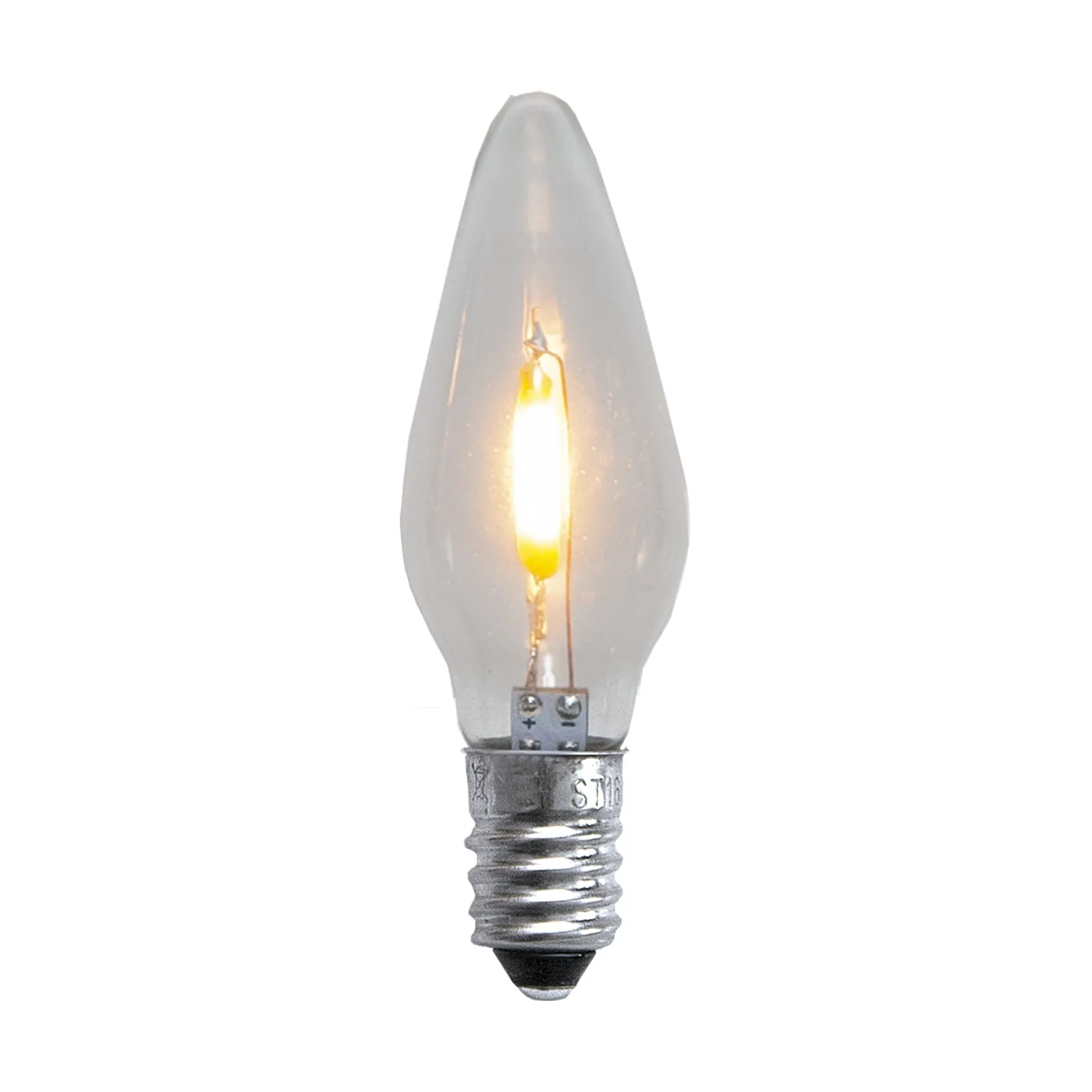 Lampe de rechange E10 LED filament soft glow lot de 3, 0,5W 1900K non dimmable Star Trading