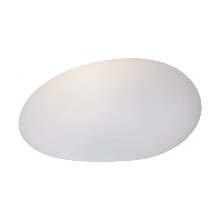 Lampe solaire Globy 26,5 cm - Blanc - Star Trading