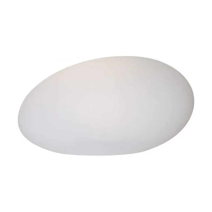 Lampe solaire Globy 32 cm - Blanc - Star Trading