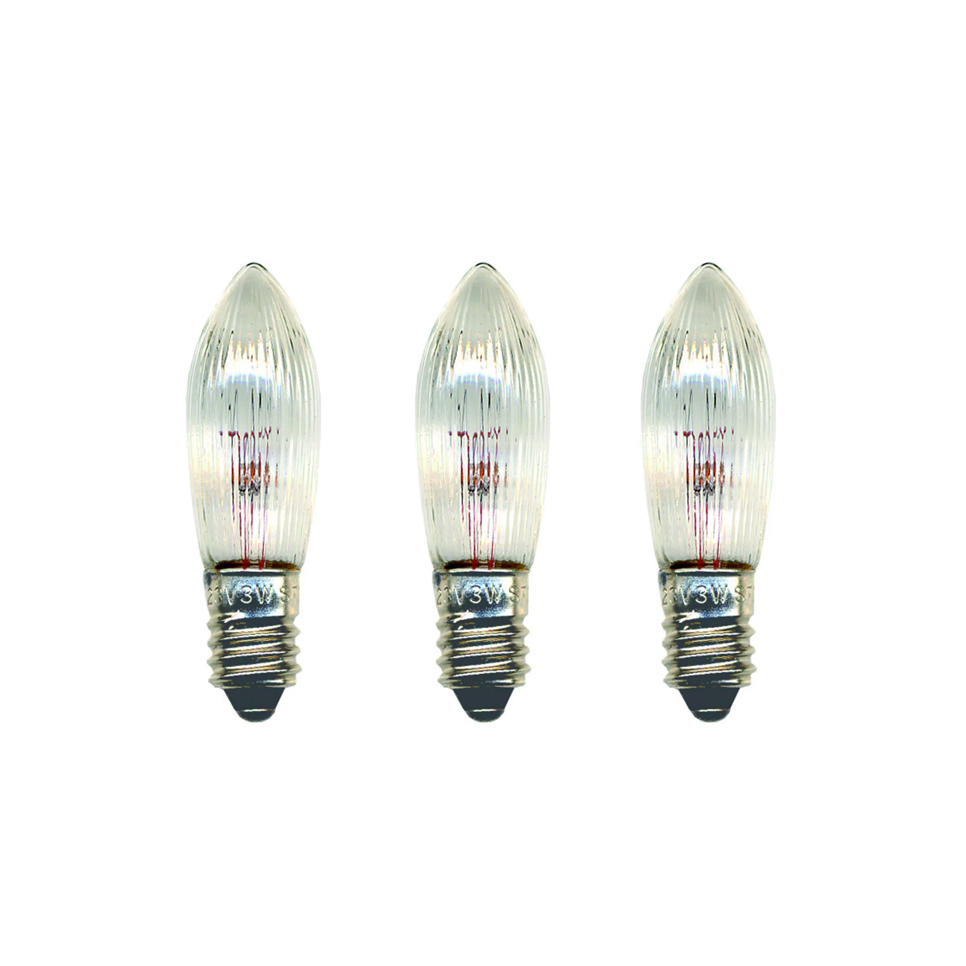 Lot de 3 lampes de rechange E10 Star Trading, 304-55 (7 bras) Star Trading