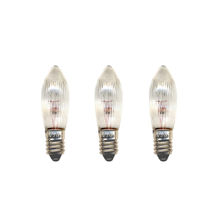Lot de 3 lampes de rechange E10 Star Trading - 307-55 (9 bras/11 bras) - Star Trading