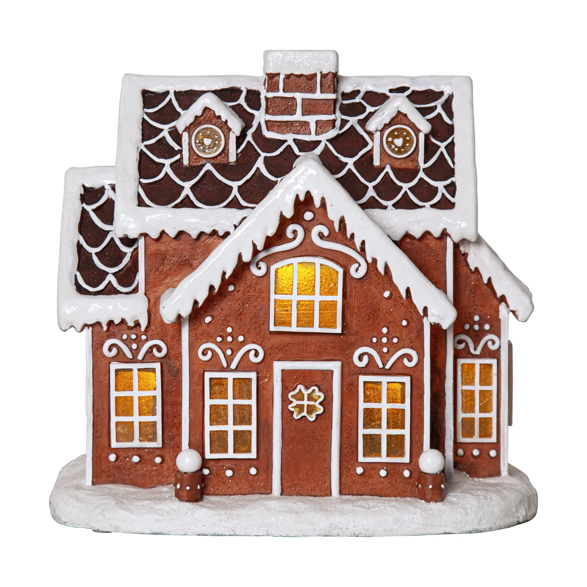 Village de Noël Panorama de Gingerville, Marron Star Trading