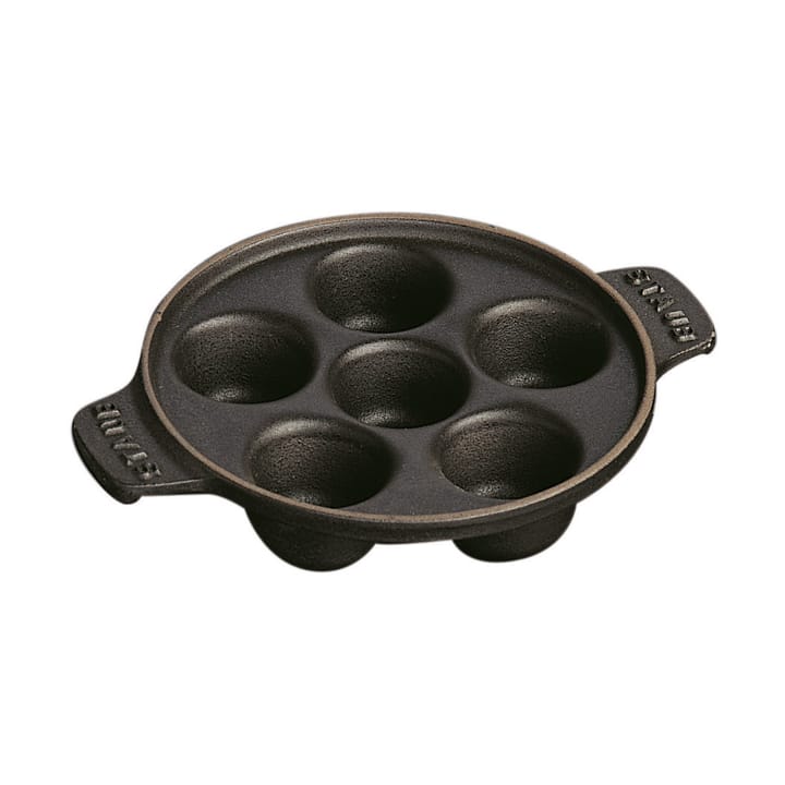 Assiette escargot Staub fonte Ø14 cm - Noir - STAUB