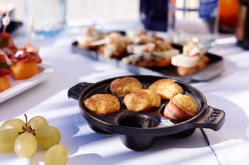 Assiette escargot Staub fonte Ø14 cm - Noir - STAUB