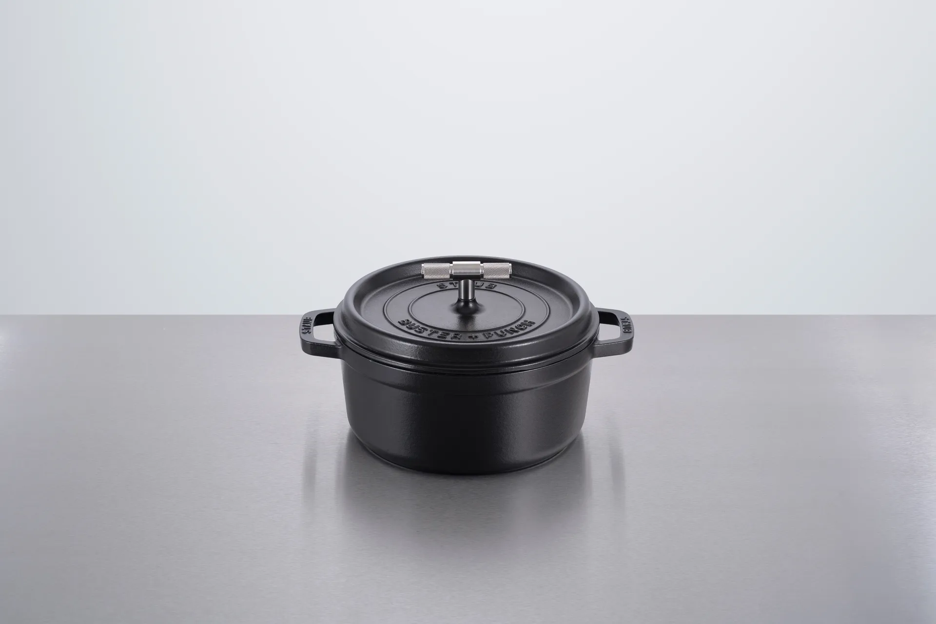 Casserole en fonte avec acier inoxydable Buster & Punch, 3,7 L STAUB