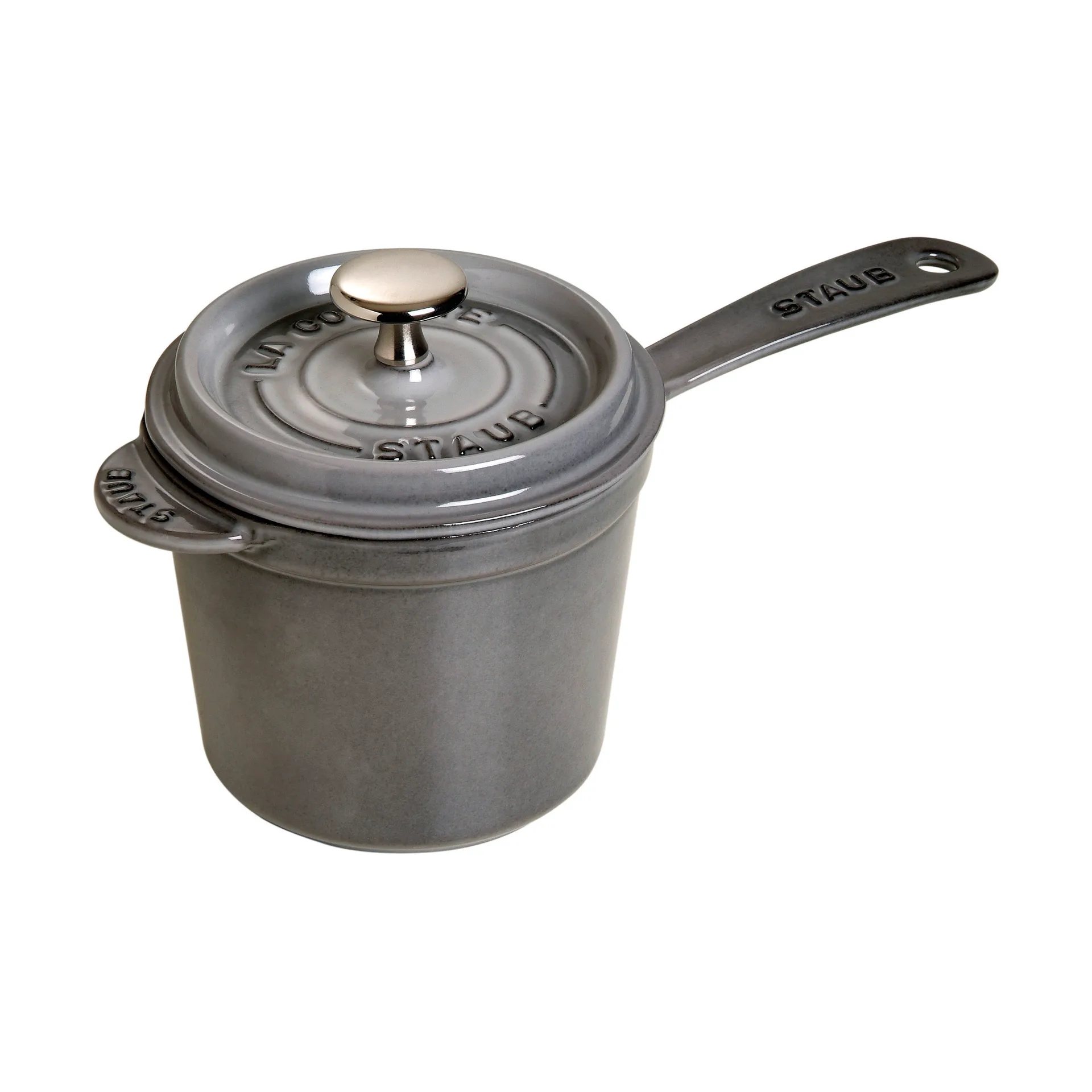 Casserole haute La Cocotte Staub gris graphite, 1,2 L STAUB