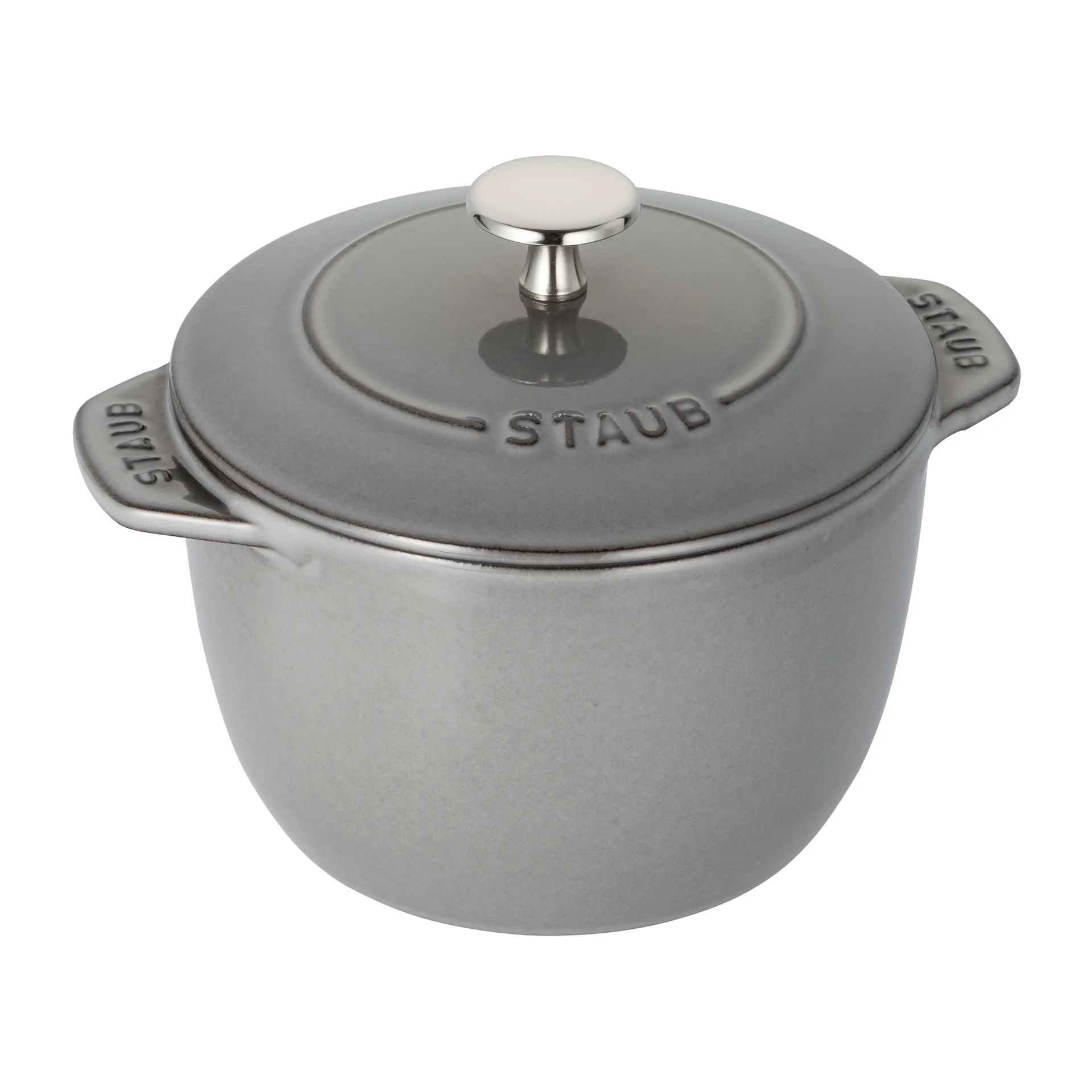 Cocotte en fonte Rice 1,6 L, Gris STAUB