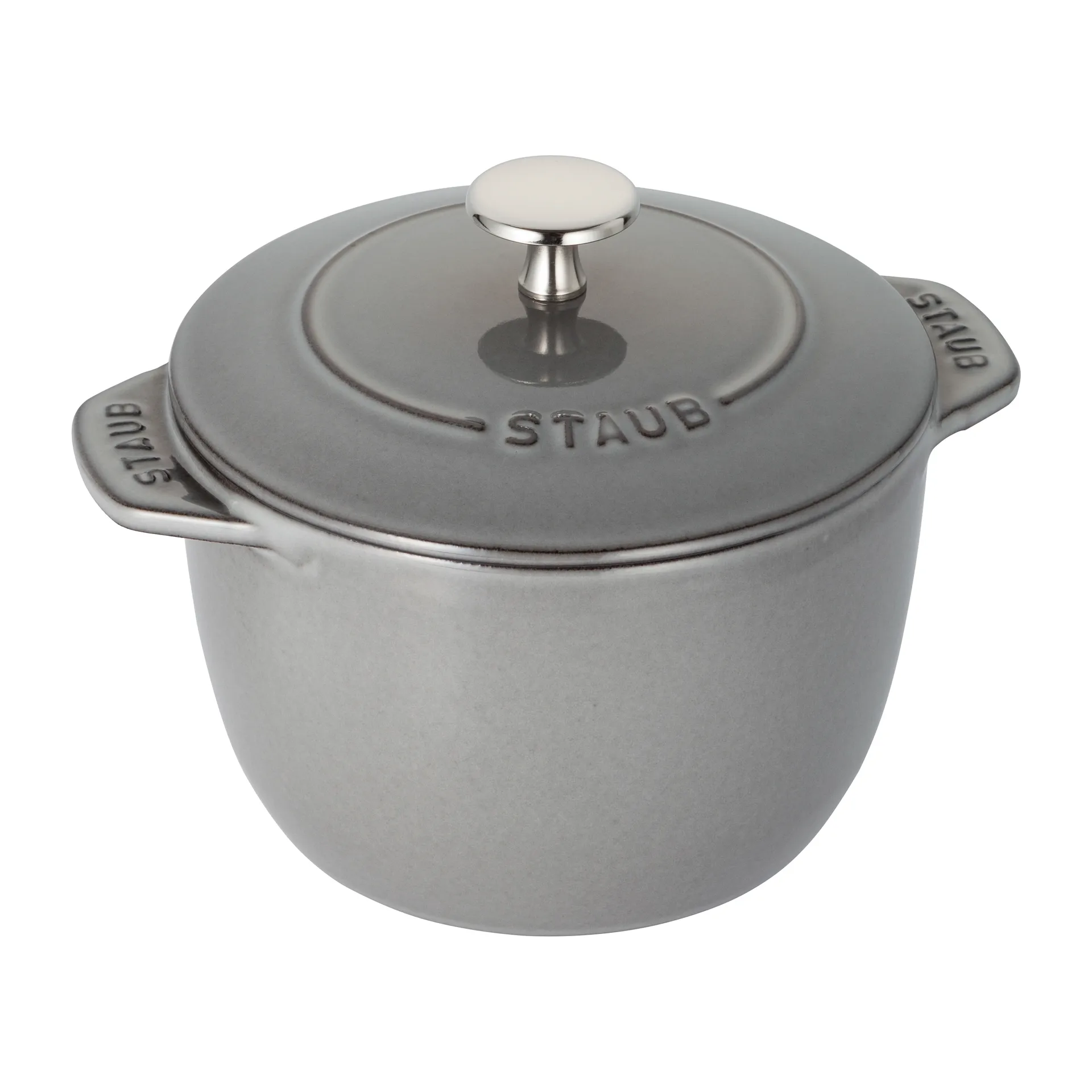 Cocotte en fonte Rice 1,6 L, Gris STAUB