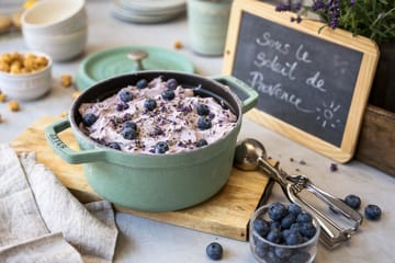 Cocotte en fonte ronde Staub 3,8 l - Sauge - STAUB