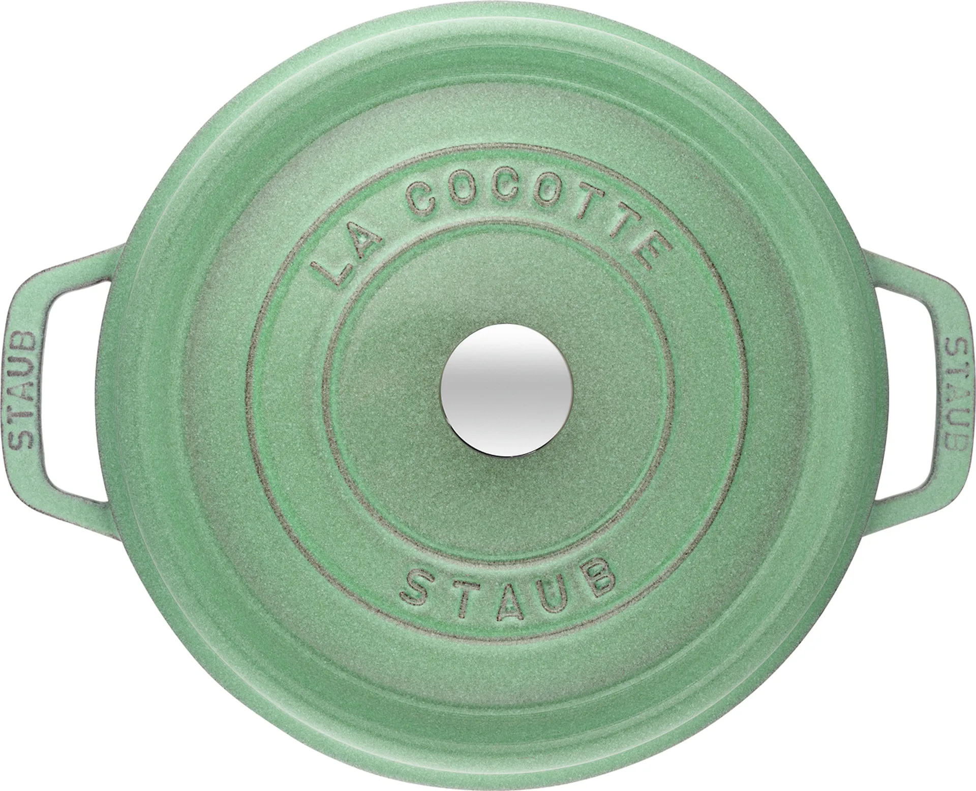 Cocotte en fonte ronde Staub 5,2 l, Sauge STAUB
