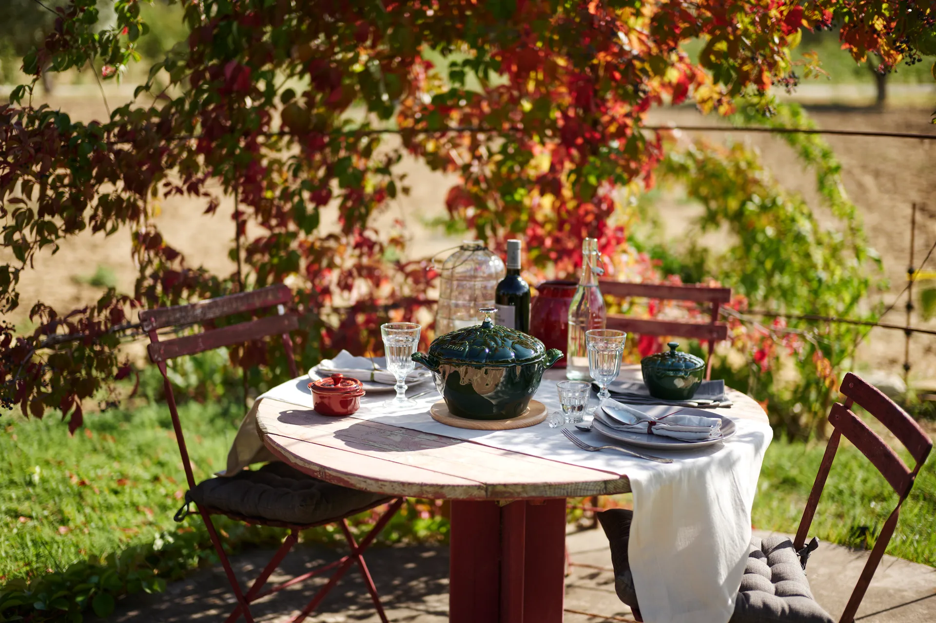 Cocotte La Cocotte Staub artichaut 3 L, Basilic vert STAUB