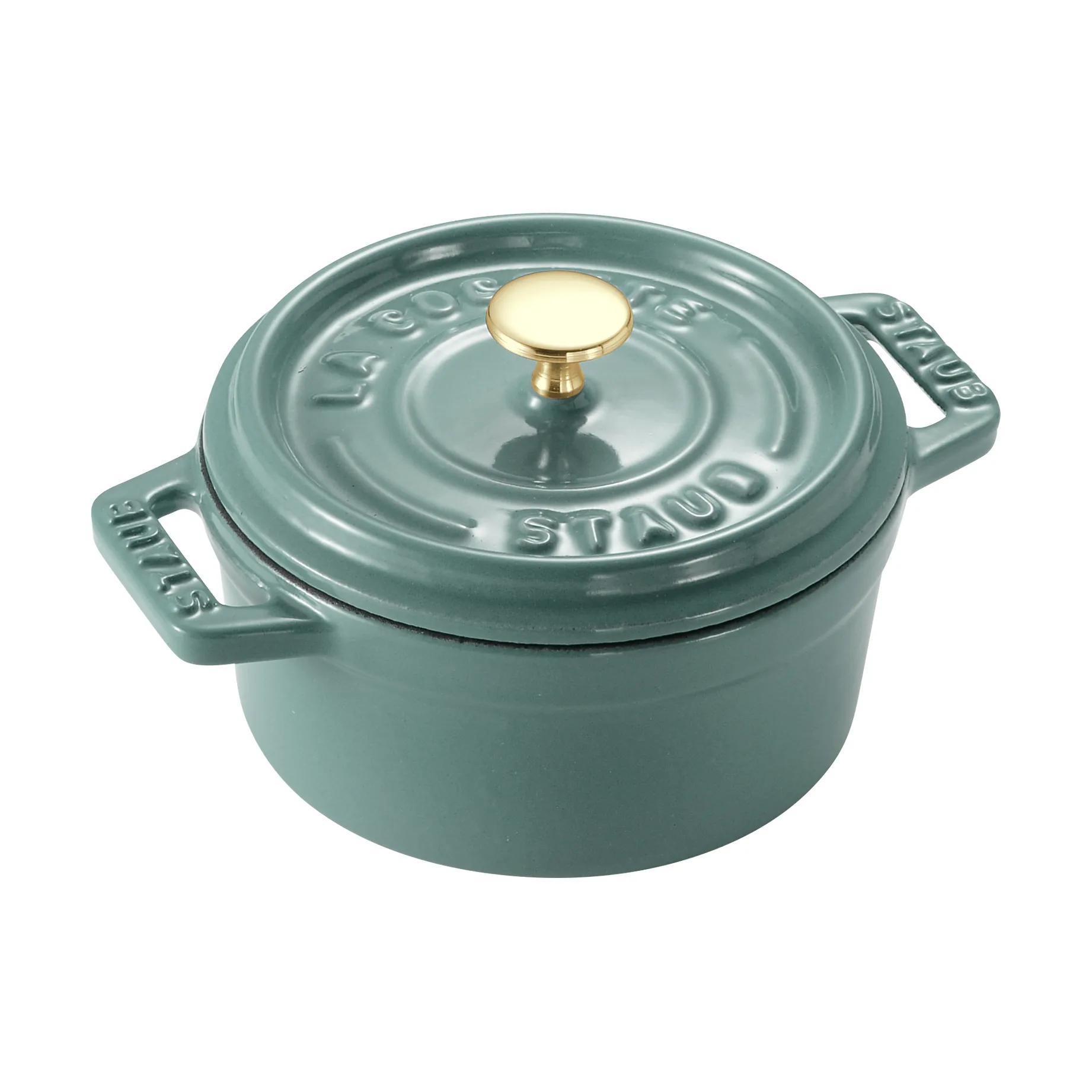 Cocotte ronde La Cocotte Staub fonte 0,25 L, Bois d'eucalyptus STAUB