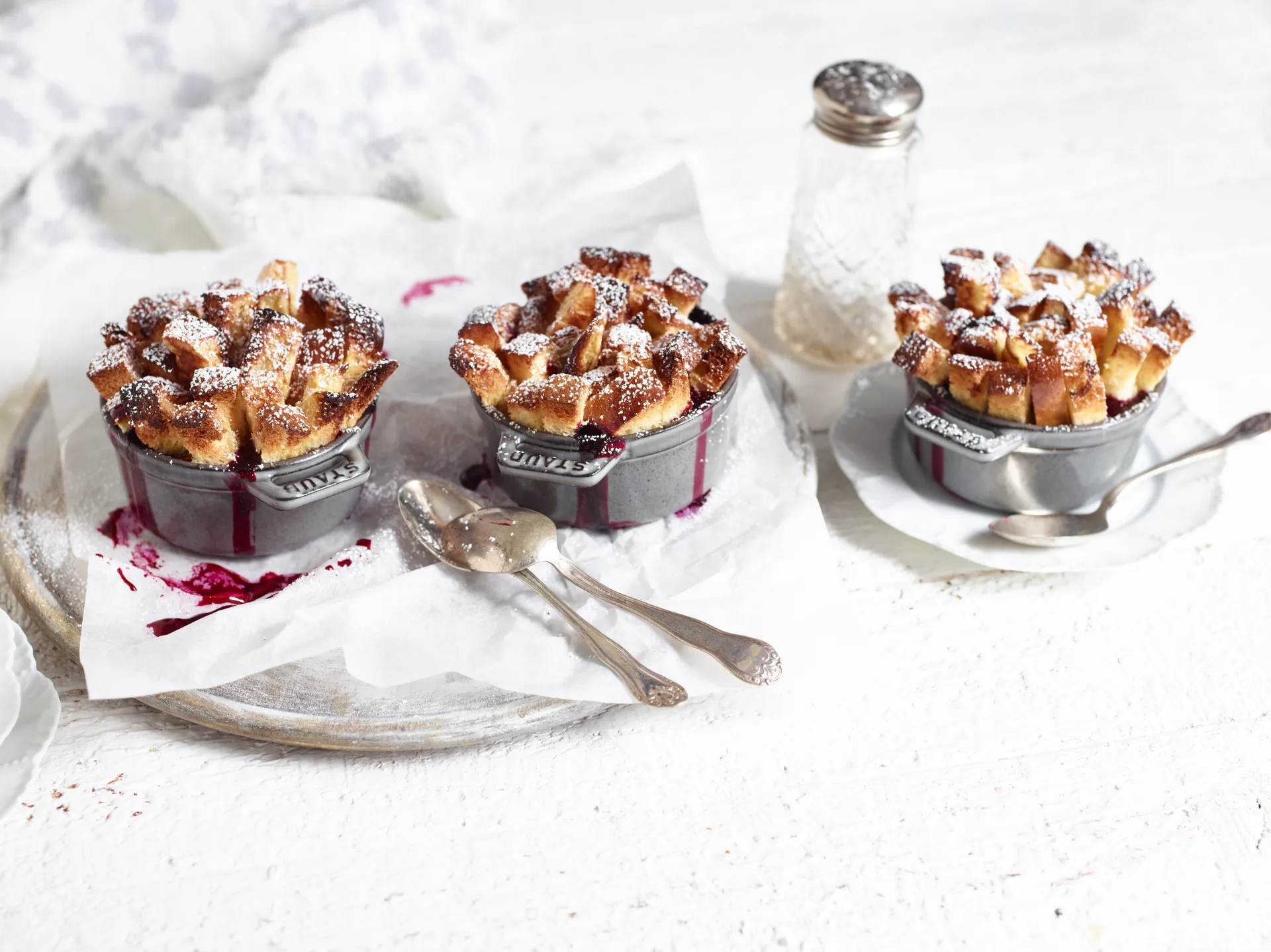 Cocotte ronde La Cocotte Staub fonte 0,25 L, Gris graphite STAUB