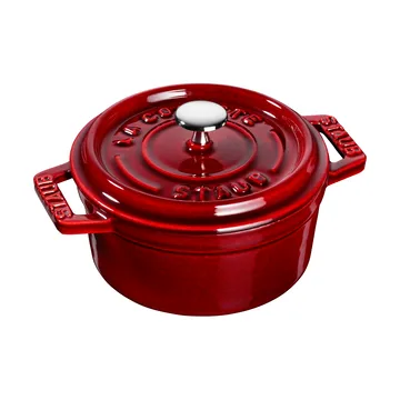 Cocotte ronde La Cocotte Staub fonte 0,25 L - Rouge grenadine - STAUB
