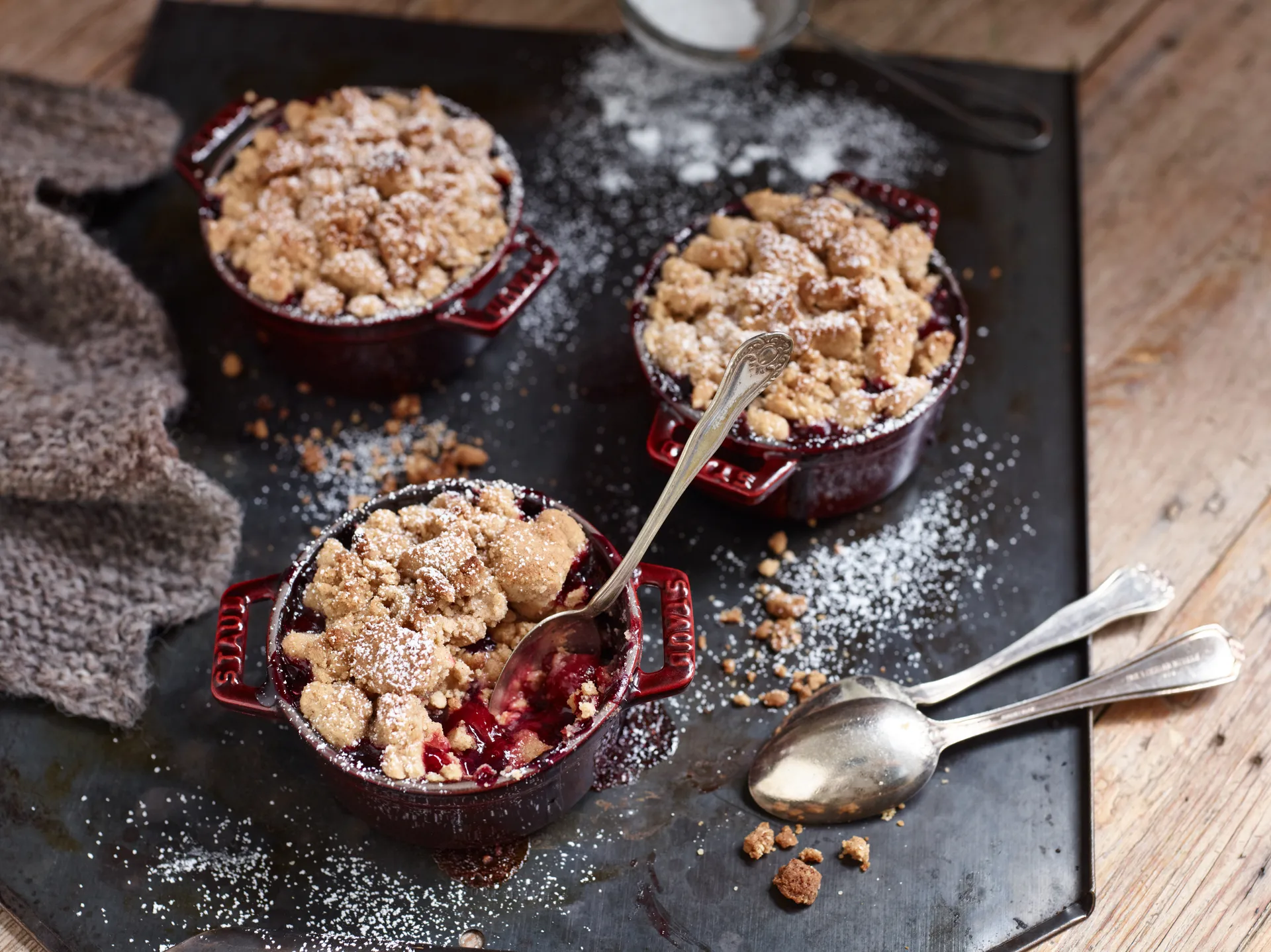 Cocotte ronde La Cocotte Staub fonte 0,25 L, Rouge grenadine STAUB