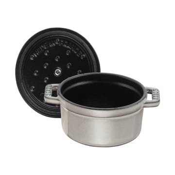 Cocotte ronde La Cocotte Staub fonte 0,4 L - Gris graphite - STAUB