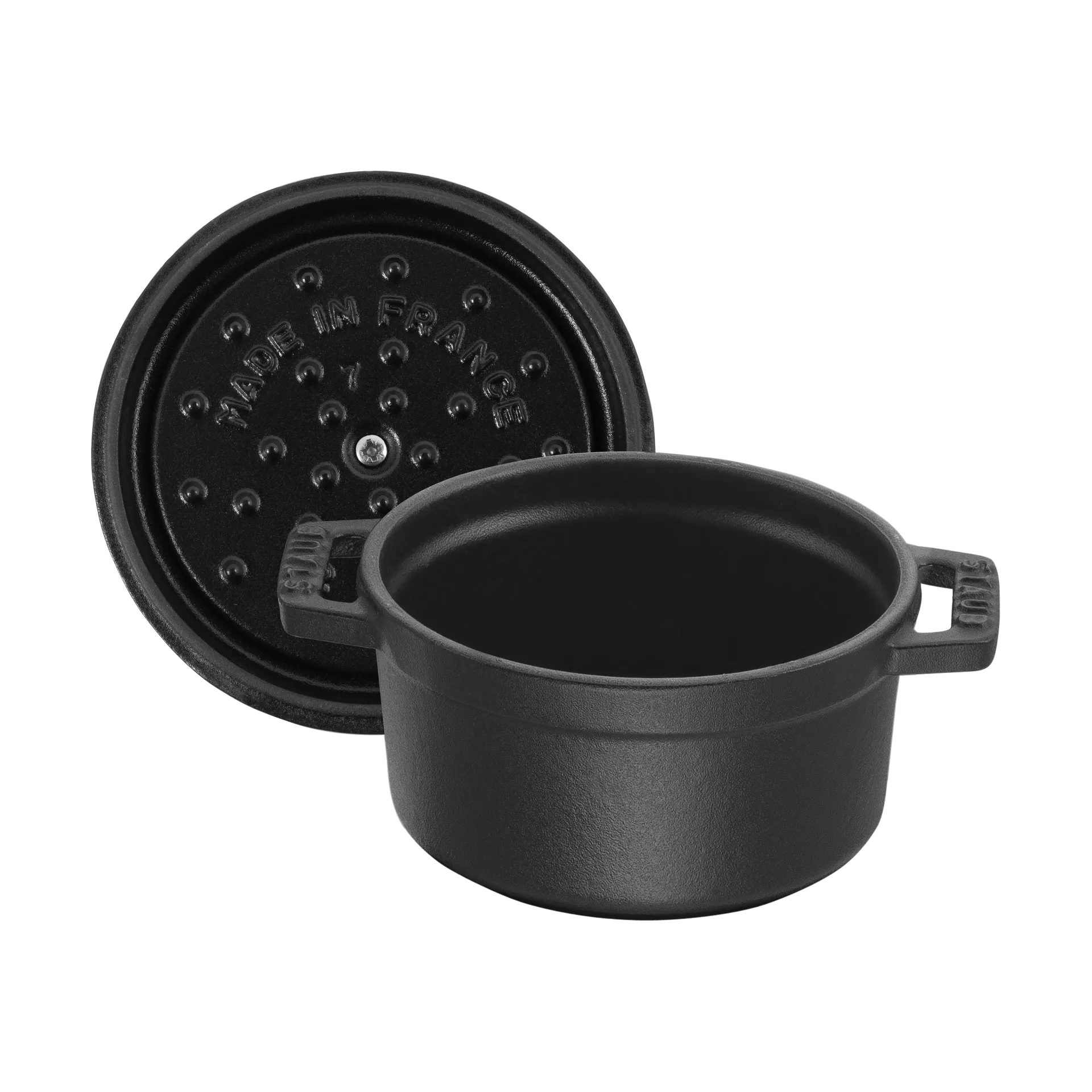 Cocotte ronde La Cocotte Staub fonte 0,4 L, Noir STAUB