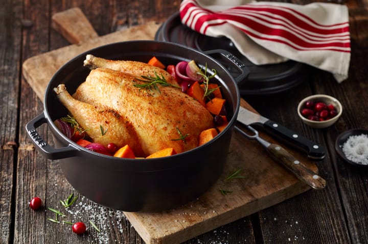 Cocotte ronde La Cocotte Staub fonte 1,2 L, Noir STAUB