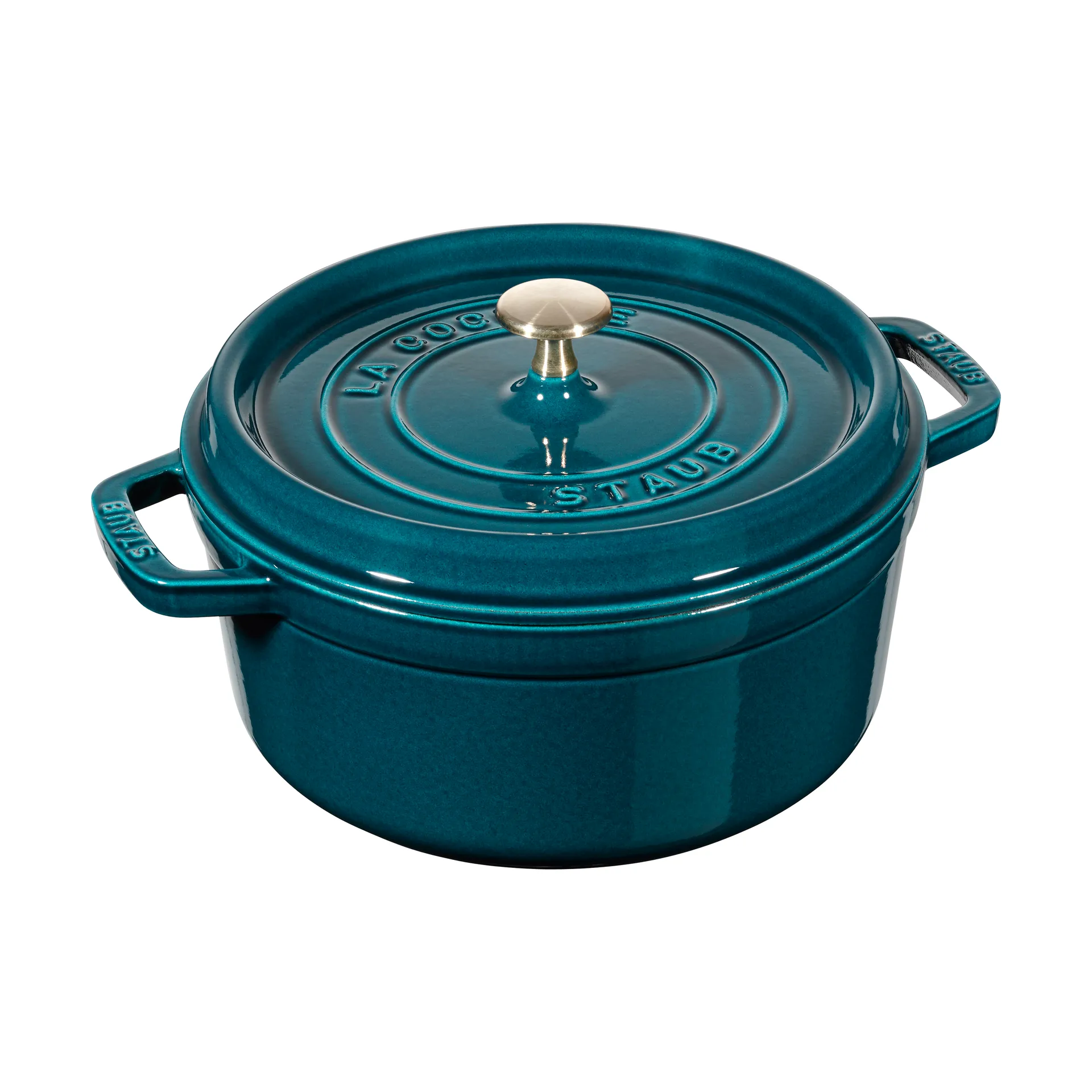 Cocotte ronde La Cocotte Staub fonte 2,2 L, La Mer STAUB