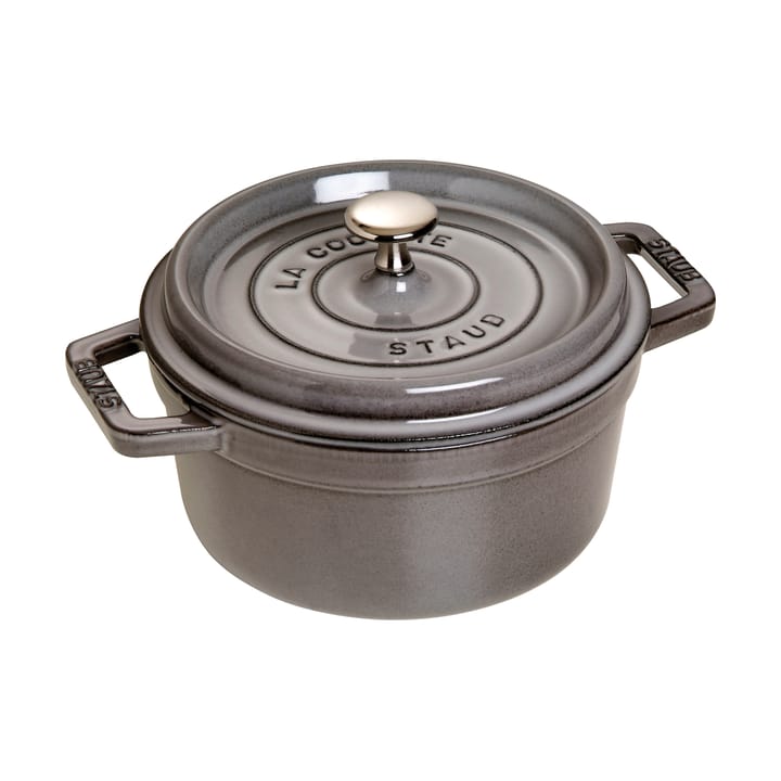 Cocotte ronde La Cocotte Staub fonte 2,6 L - Gris graphite - STAUB