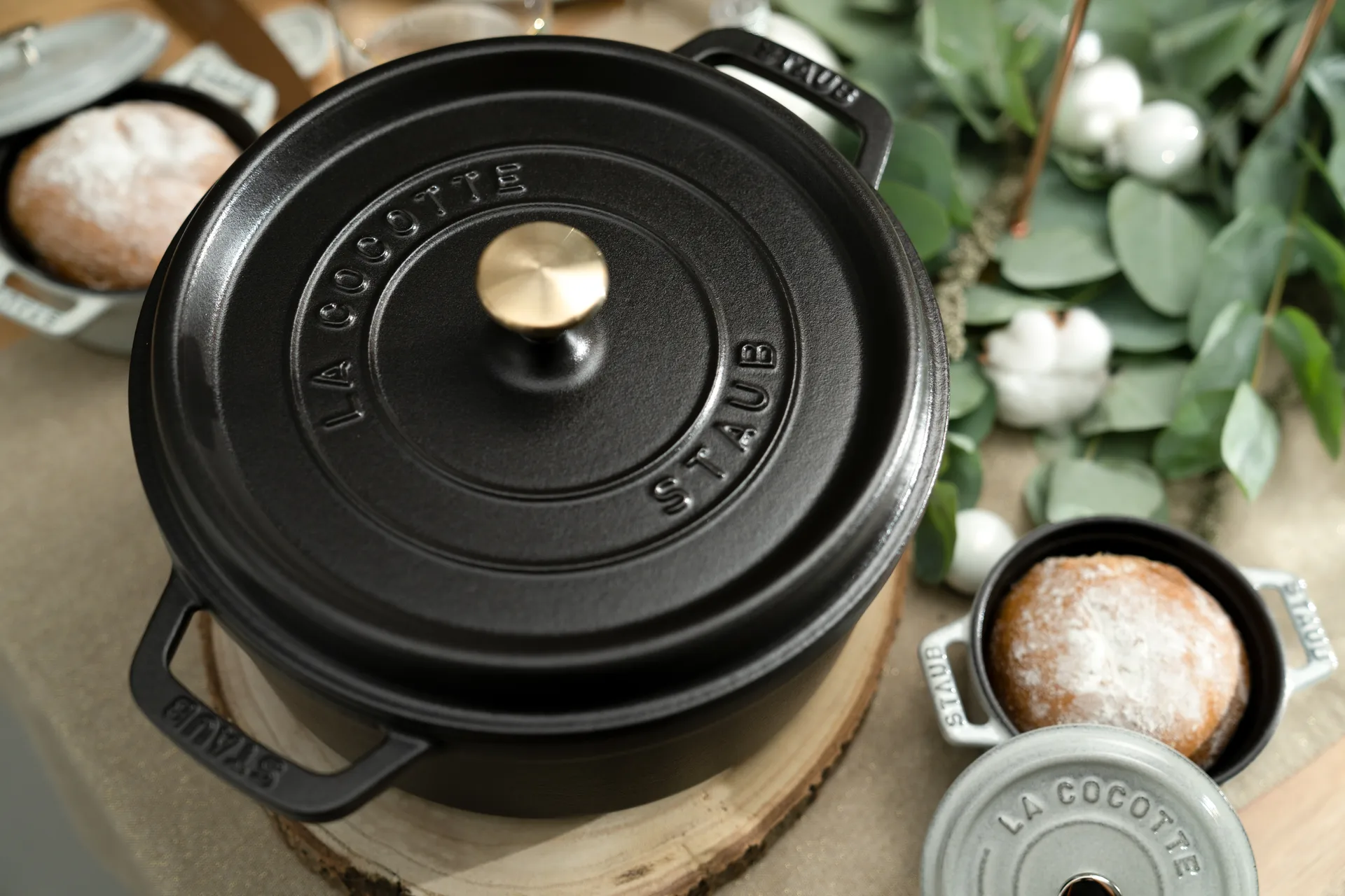 Cocotte ronde La Cocotte Staub fonte 2,6 L, Noir STAUB