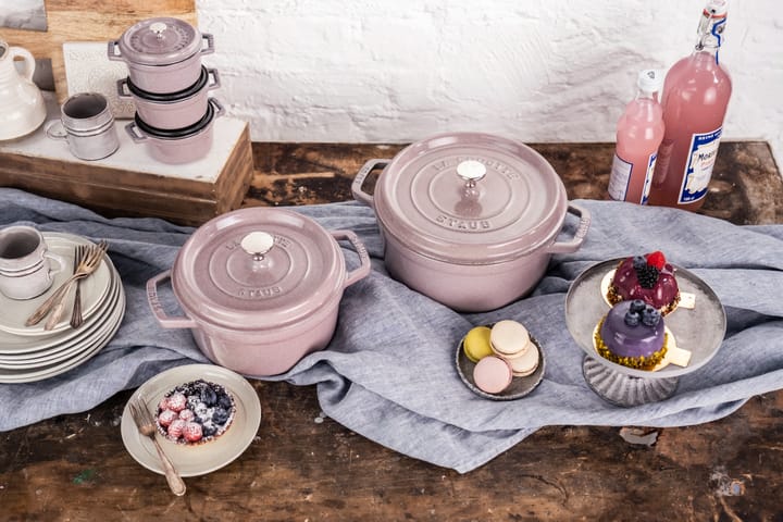 Cocotte ronde La Cocotte Staub fonte 3,8 L, Cherry Blossom STAUB