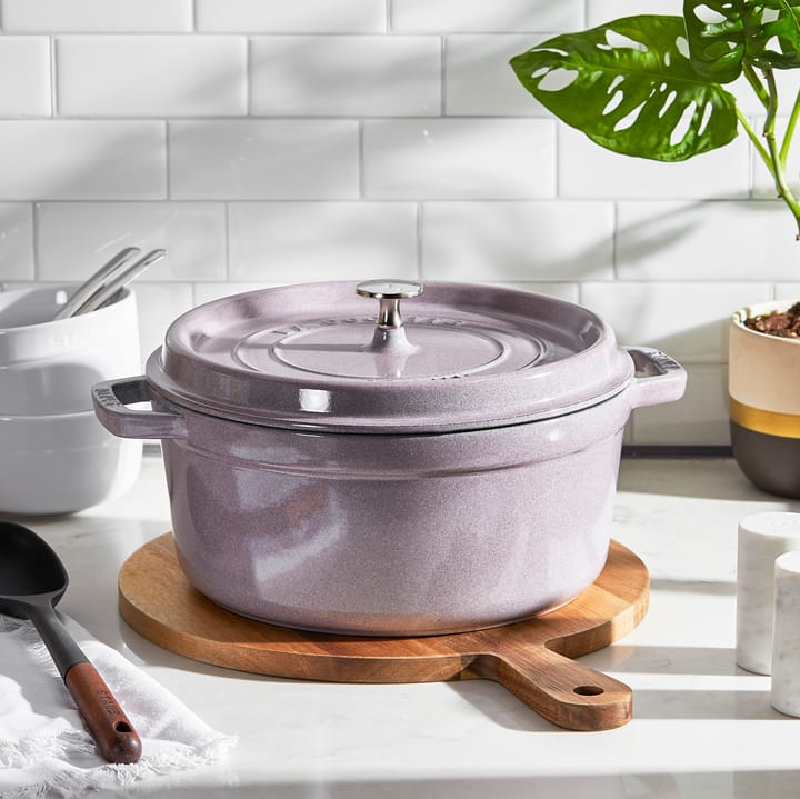 Cocotte ronde La Cocotte Staub fonte 5,2 L, Cherry Blossom STAUB