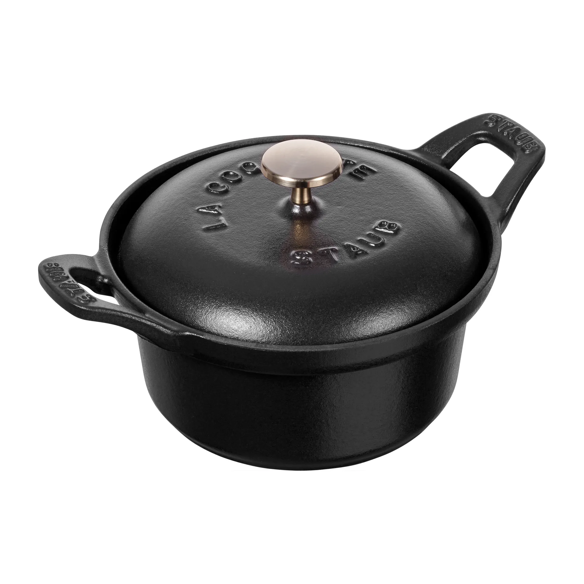 Cocotte ronde Vintage La Coquette 0,5 L, Noir STAUB