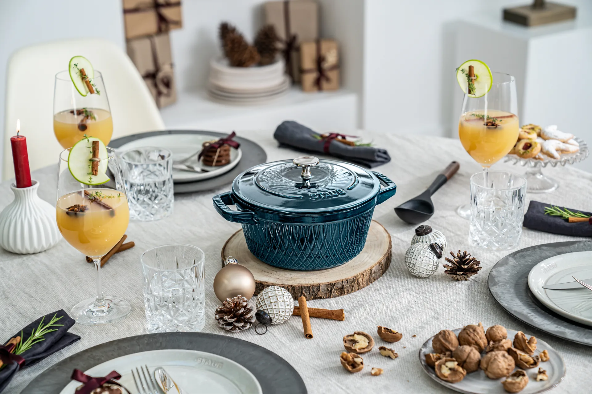 Cocotte Twister La Cocotte Staub 4 L, La Mer STAUB