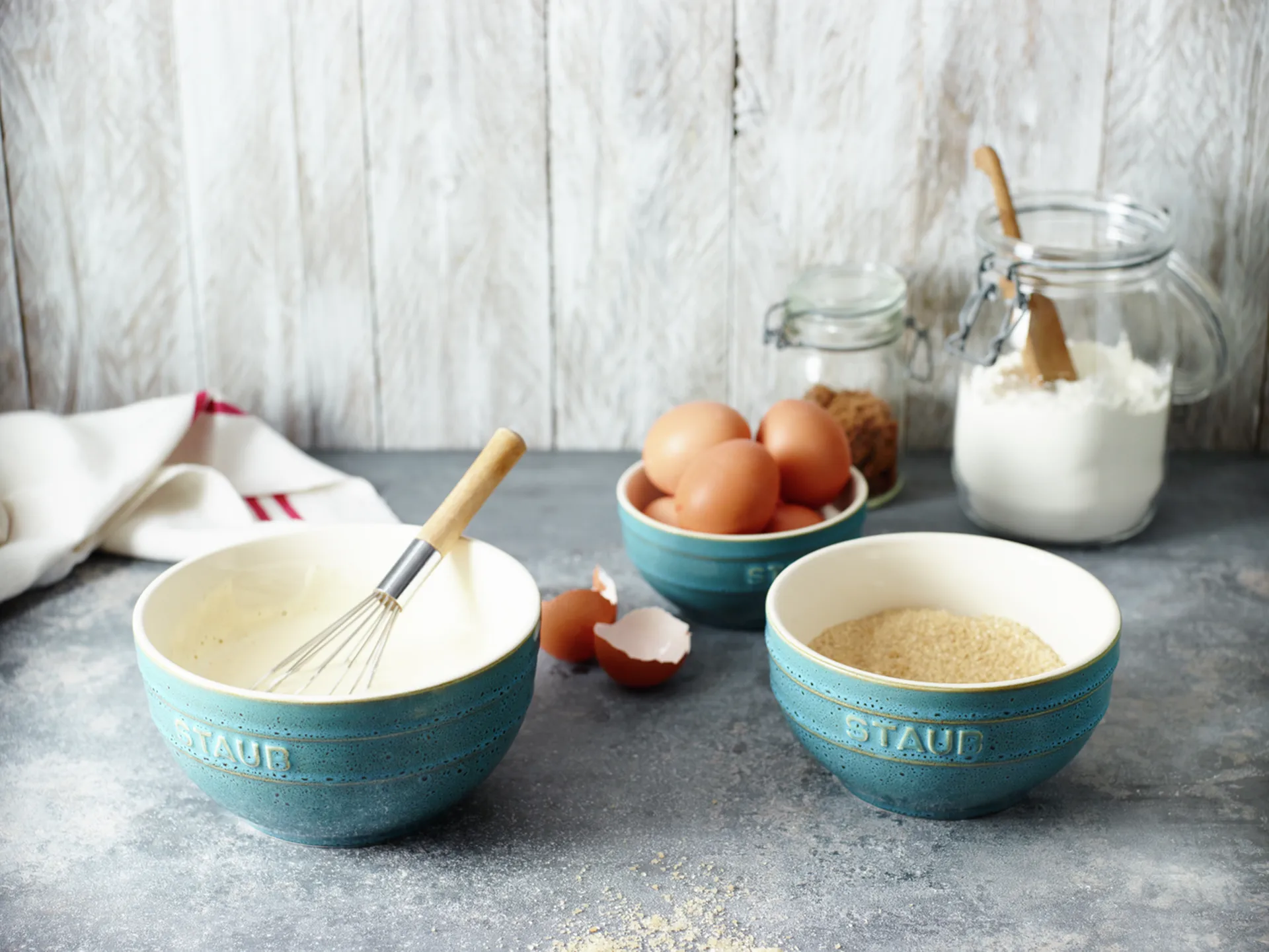Ensemble de bols Staub Ø14 cm Lot de 4, Turquoise antique STAUB