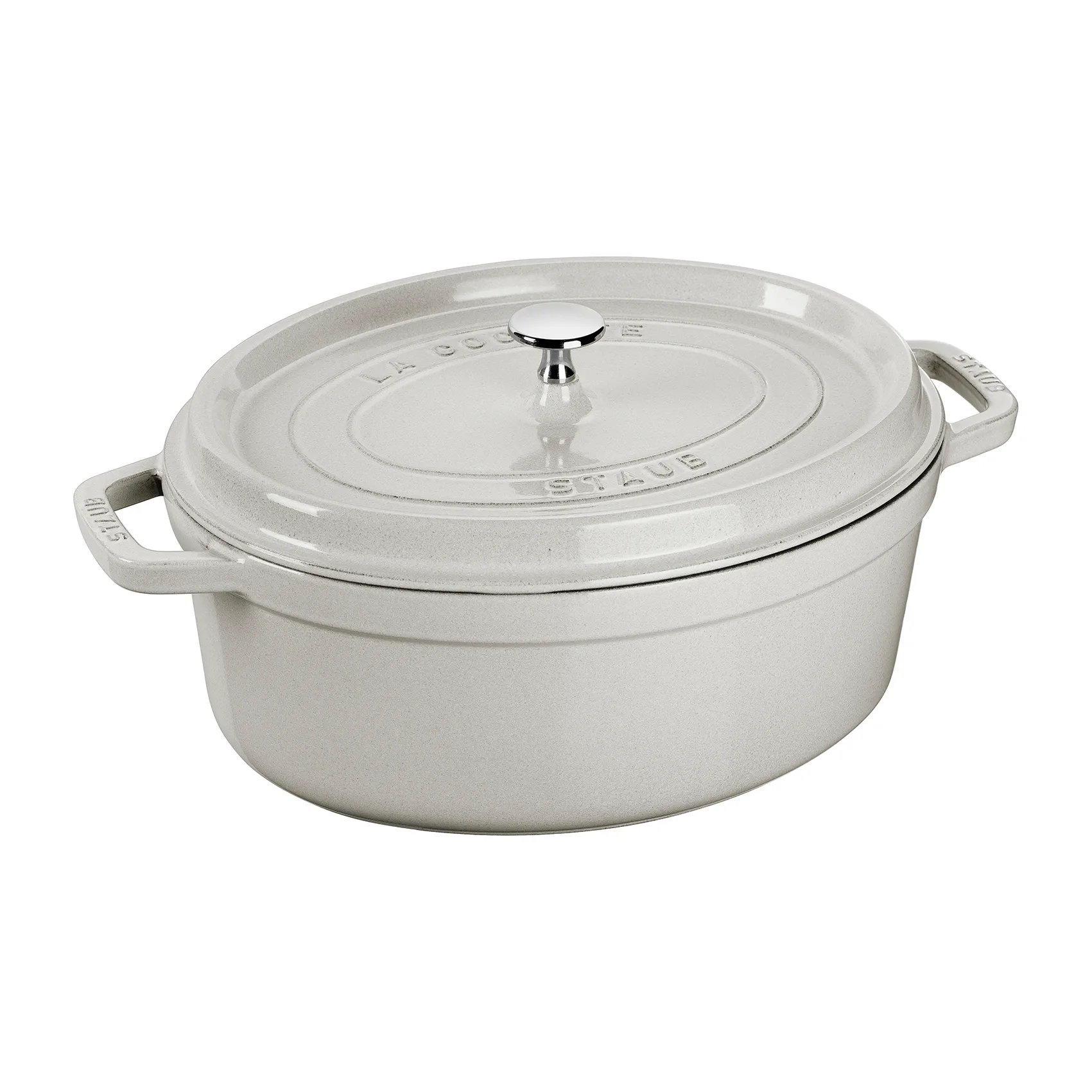 Fait-tout Staub White Truffle oval, 3,2 l STAUB