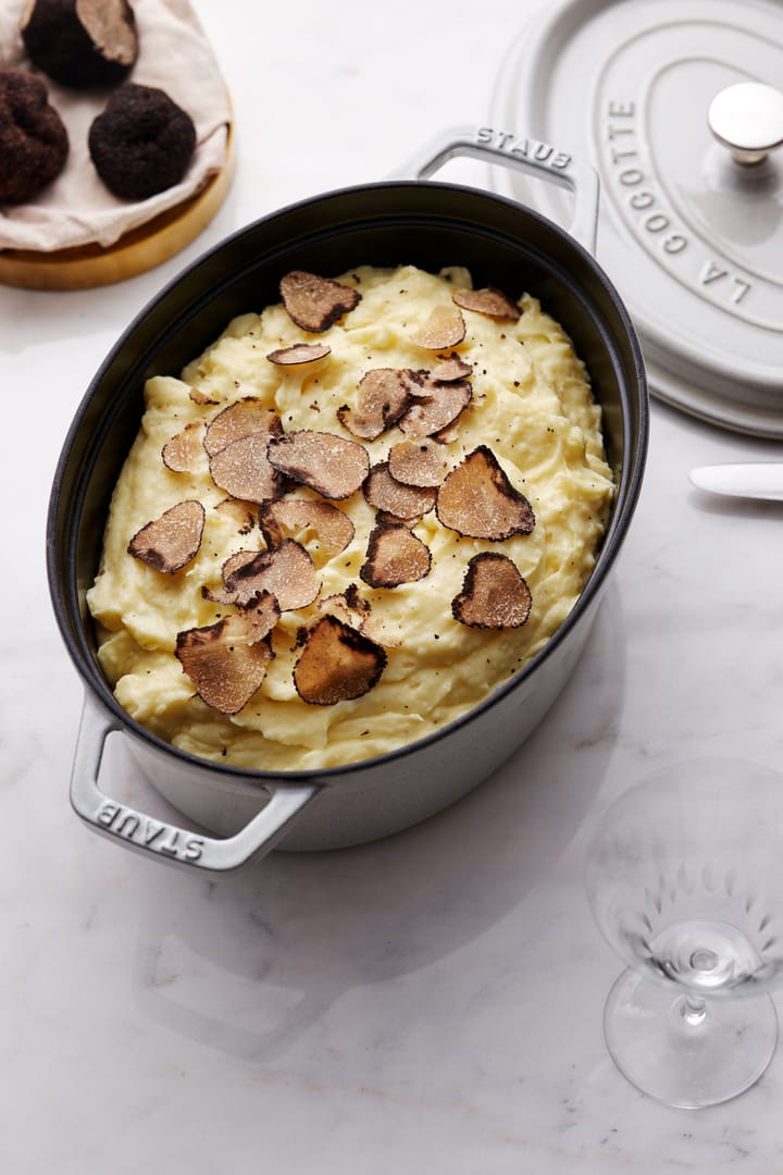 Fait-tout Staub White Truffle oval, 4,2 l STAUB