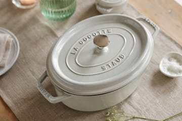 Fait-tout Staub White Truffle oval - 4,2 l - STAUB
