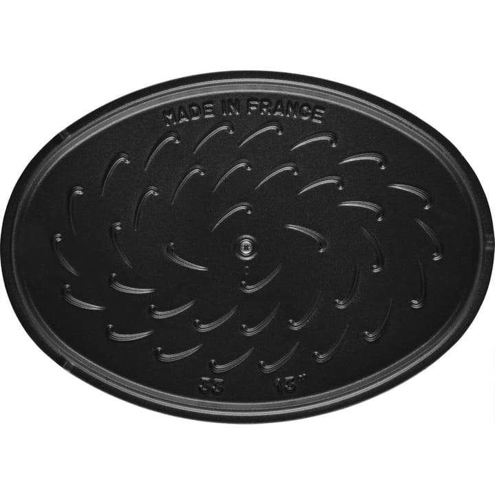 Faitout ovale La Mer, trois couches d'émail - 32 cm - STAUB