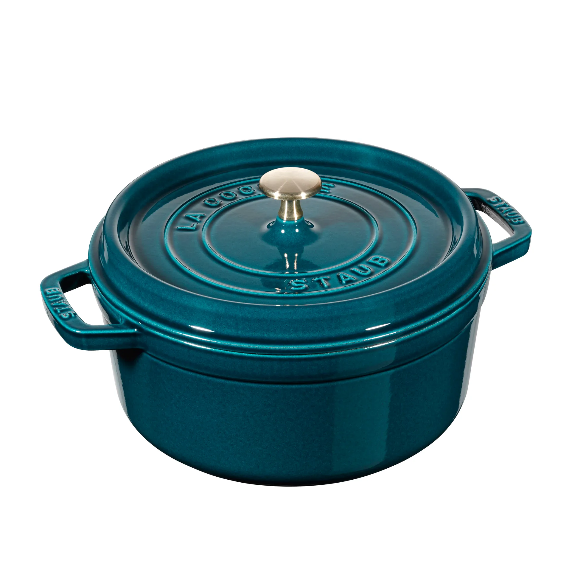 Faitout rond La Mer, trois couches d'émail, 3,8 l STAUB