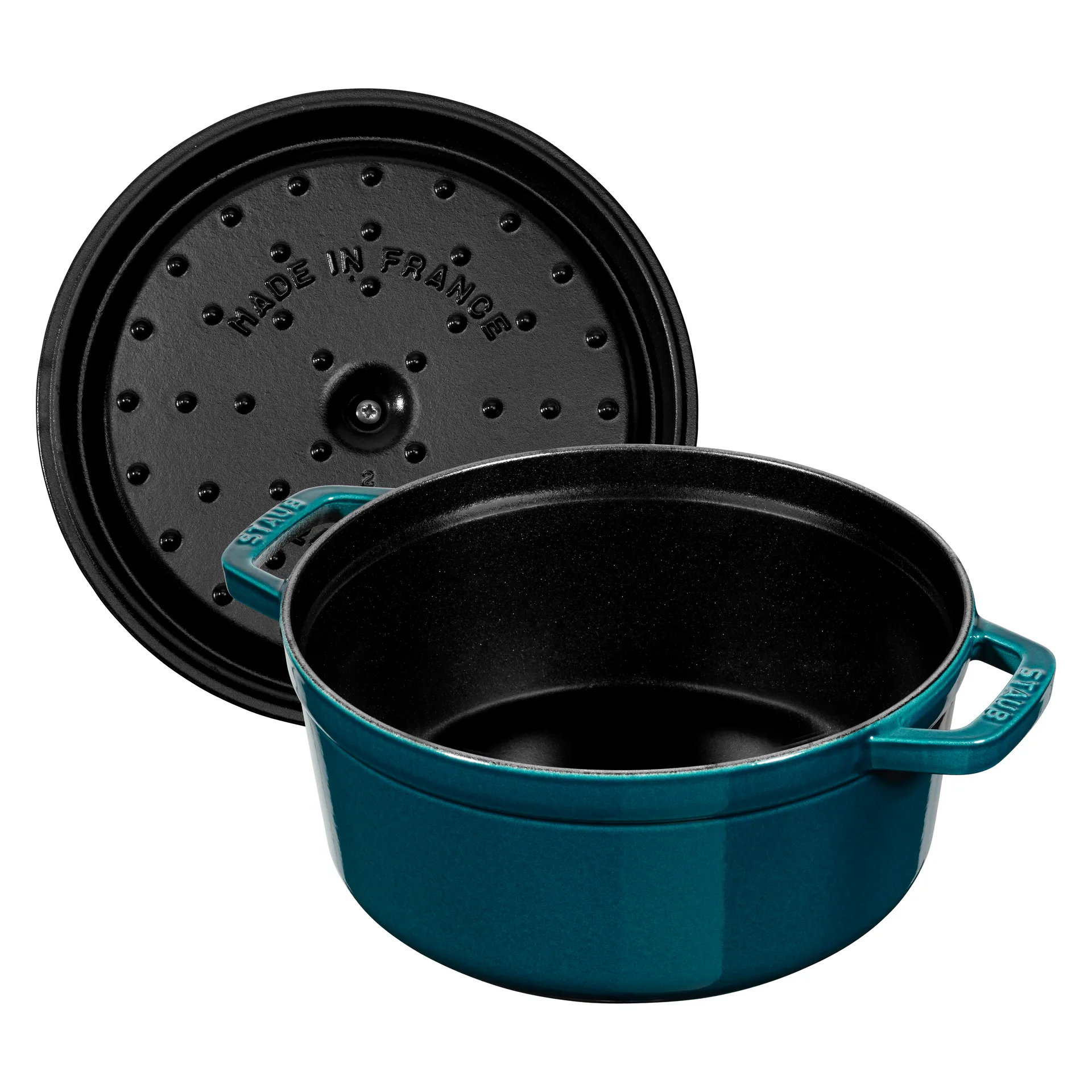 Faitout rond La Mer, trois couches d'émail, 3,8 l STAUB